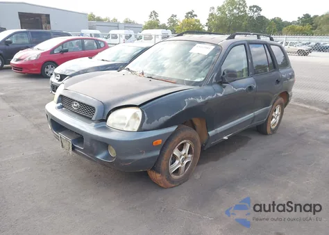 2004 Hyundai Santa Fe из США, поврежденный, VIN KM8SC13024U808395